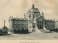 Umjetnički paviljon, Trg Franje Josipa (današnji Trg kralja Tomislava), oko 1910. godine